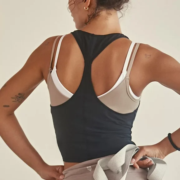 Free People Black Tank Top - Picture 2 of 4